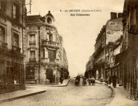 Rue de Chalon (actuelle "rue Clémenceau")