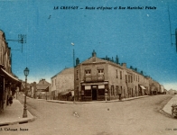 Route d'Épinac (actuelle "rue du Dr Rebillard")