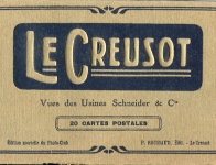 2 -  Vues des Usines Schneider & Cie (carnet de 20 cartes)