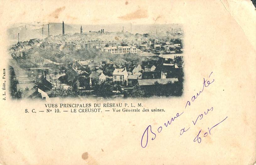 Vue générale des usines