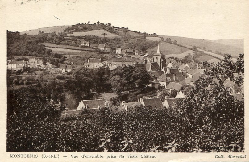 Vue prise du Vieux Château