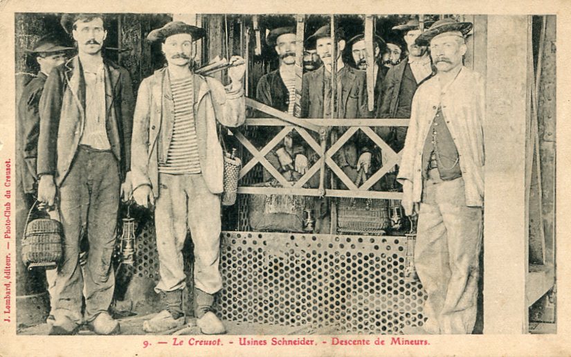 Descente des mineurs