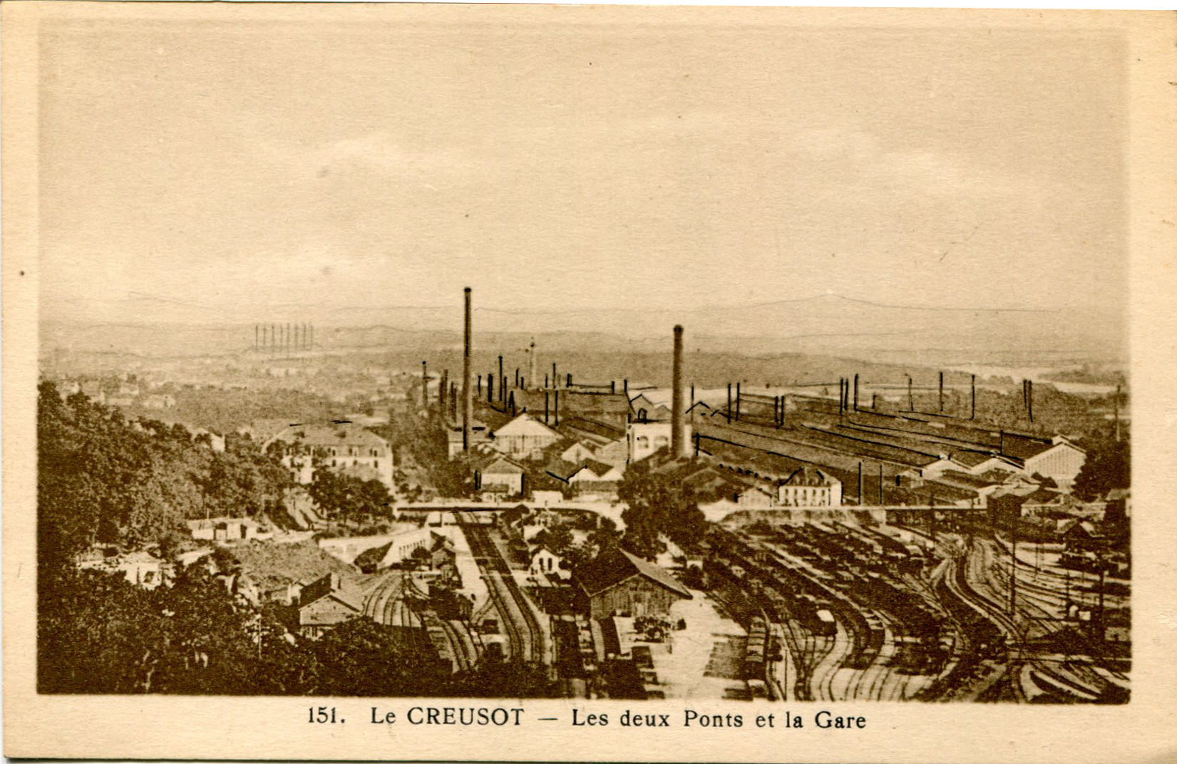 Les deux ponts et la gare