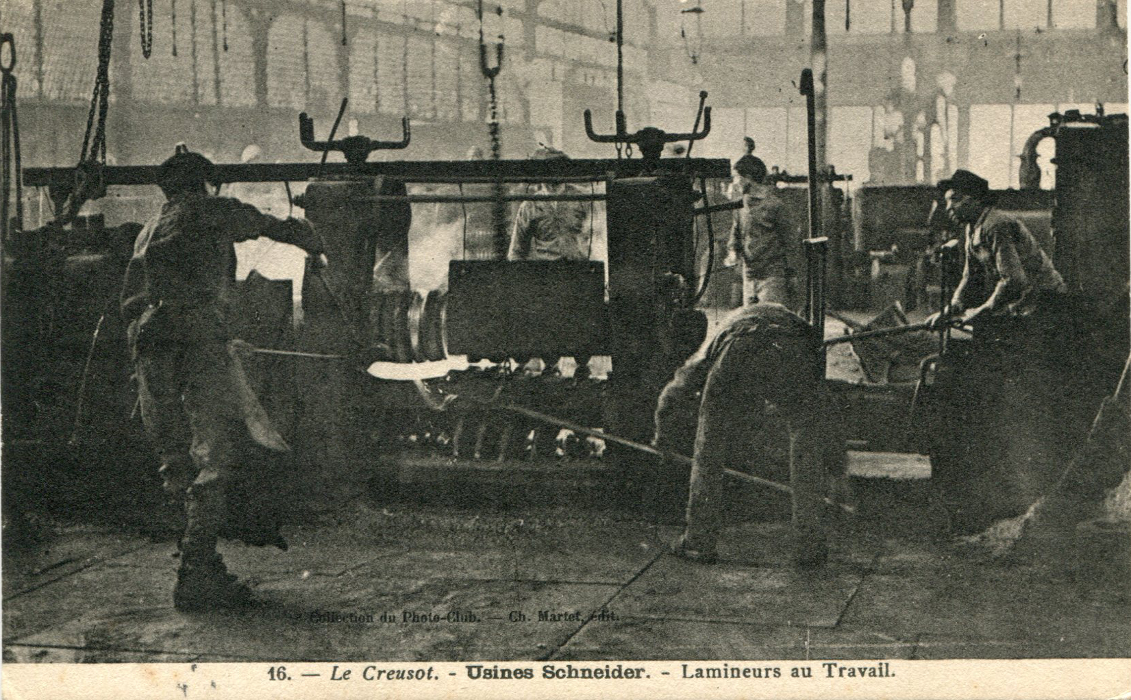 Lamineurs au travail