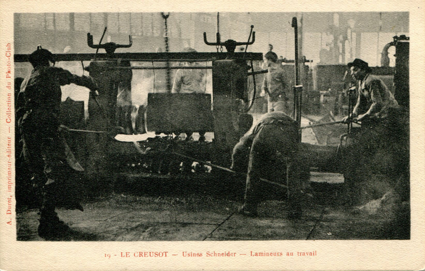 Lamineurs au travail