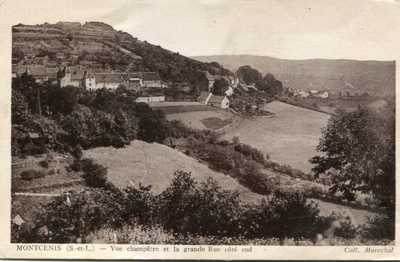 Vue champêtre et Grande Rue