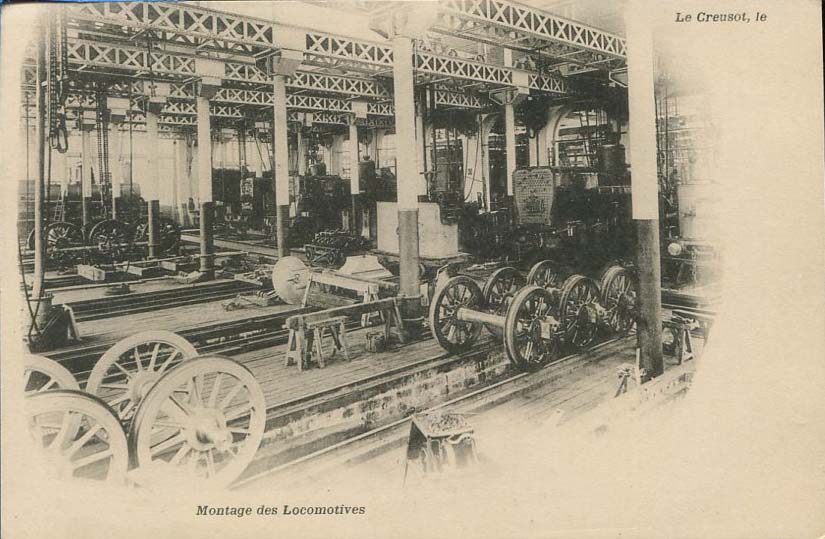 Montage des locomotives -a