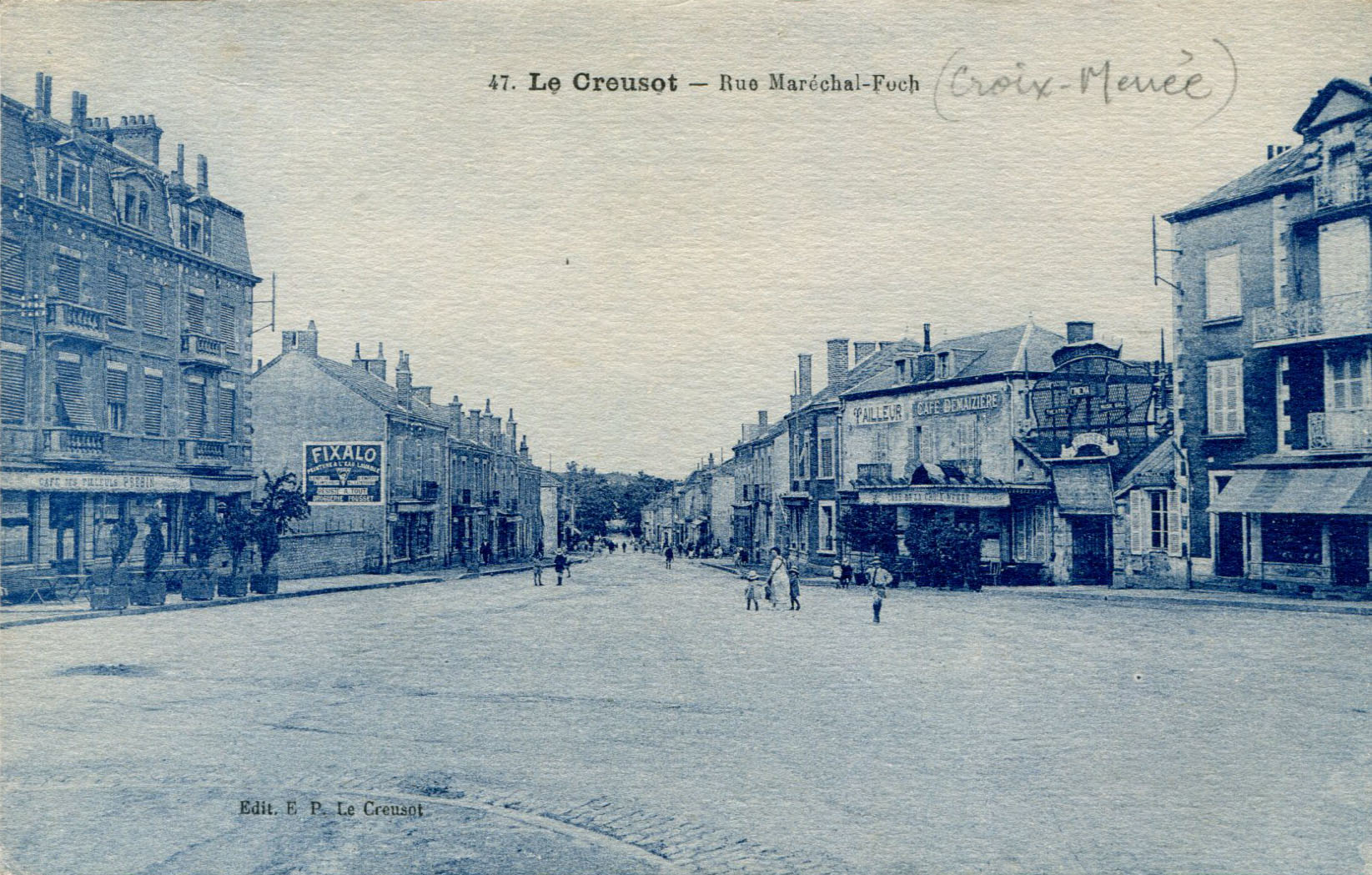 Rues Maréchal Foch et Croix-Menée -b