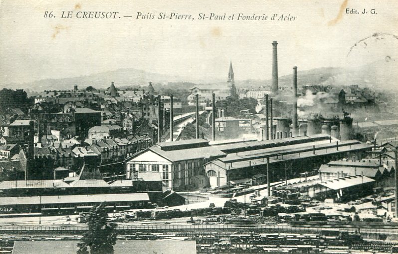 Puits St-Pierre, St-Paul et Fonderie d'acier