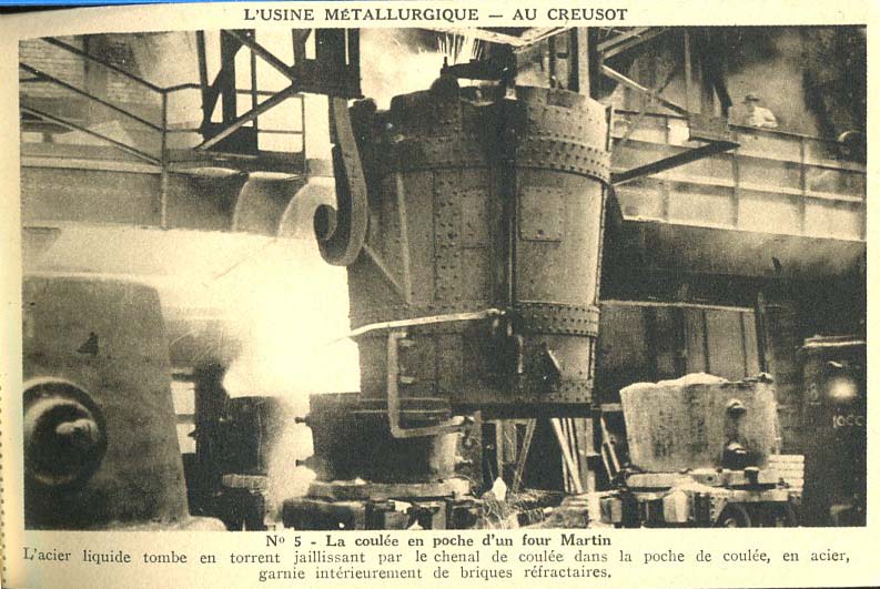 05-Coulée d'un four Martin