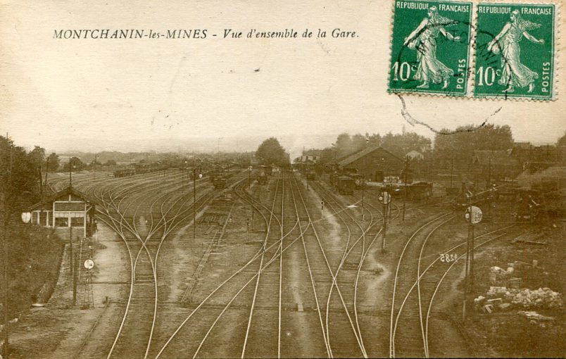 Vue d'ensemble de la Gare