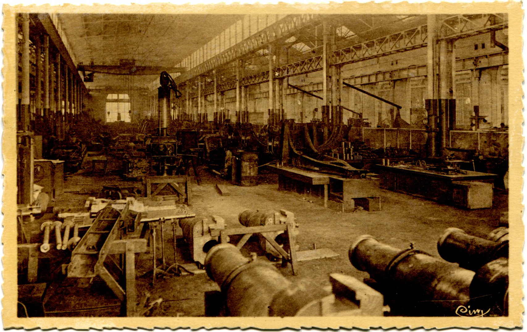 Montage des affûts
