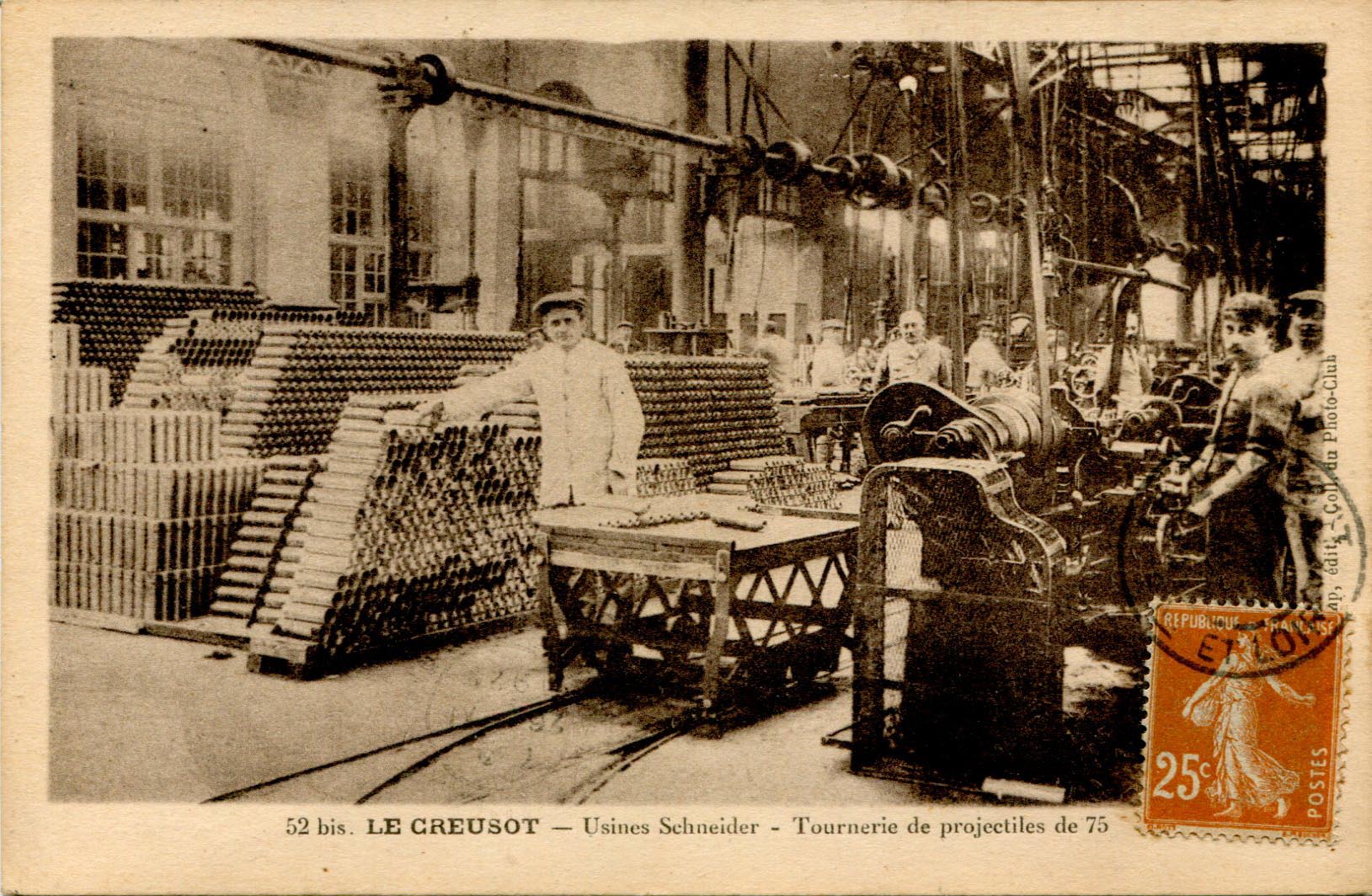 07-Tournerie de projectiles de 75
