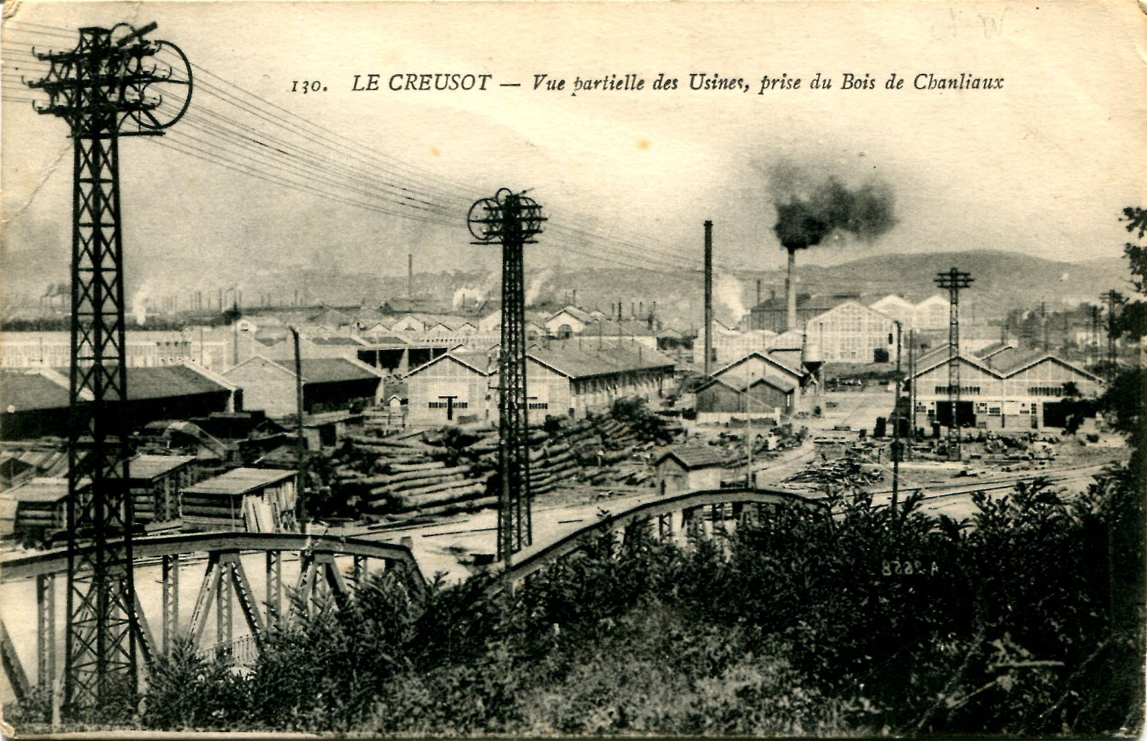 Vue prise de Chanliaux