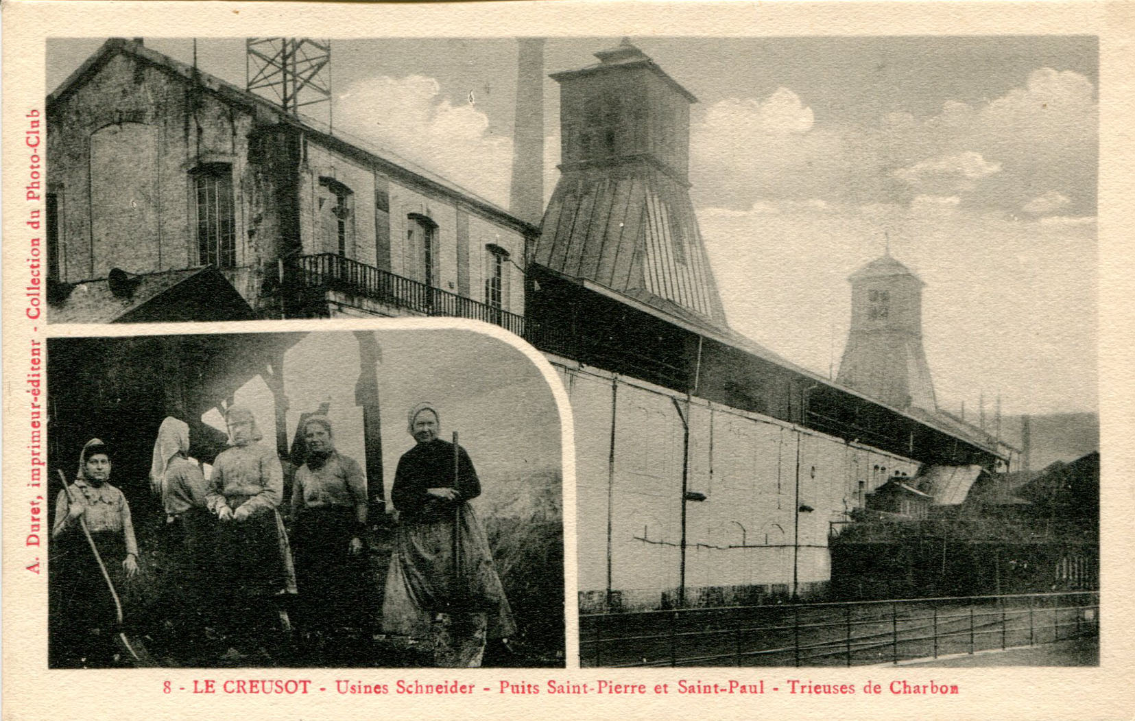 Puits St-Pierre et St-Paul - Trieuses de charbon