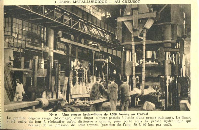 09-Presse hydraulique de 1.500 tonnes