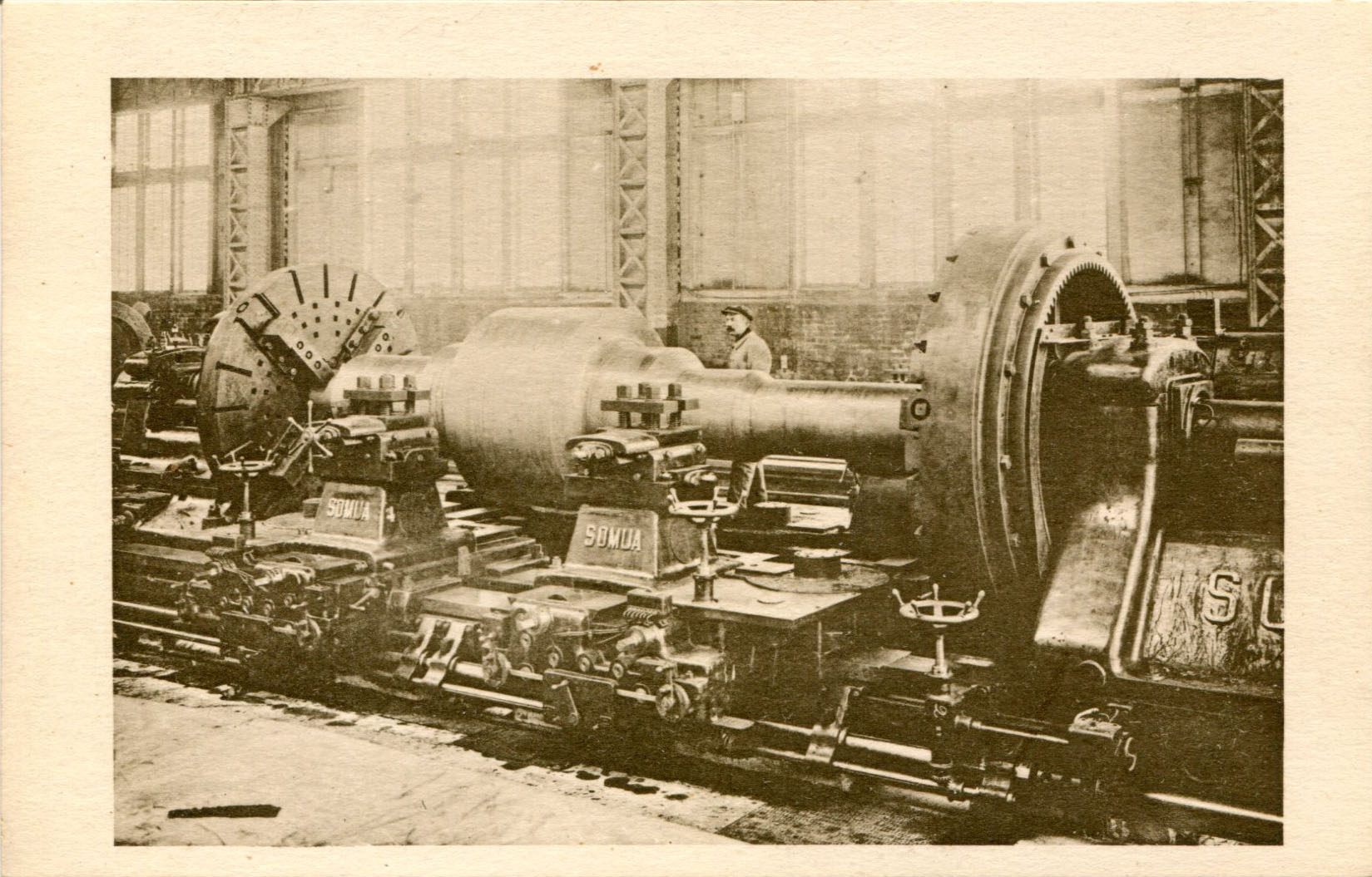 10-Tournage d'un rotor de turbine