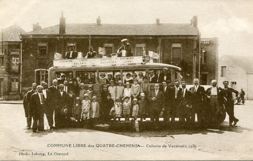 1930 - Le car des vacances -r