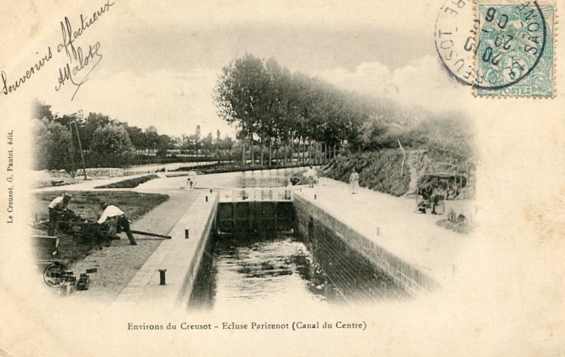 Écluse Parizenot