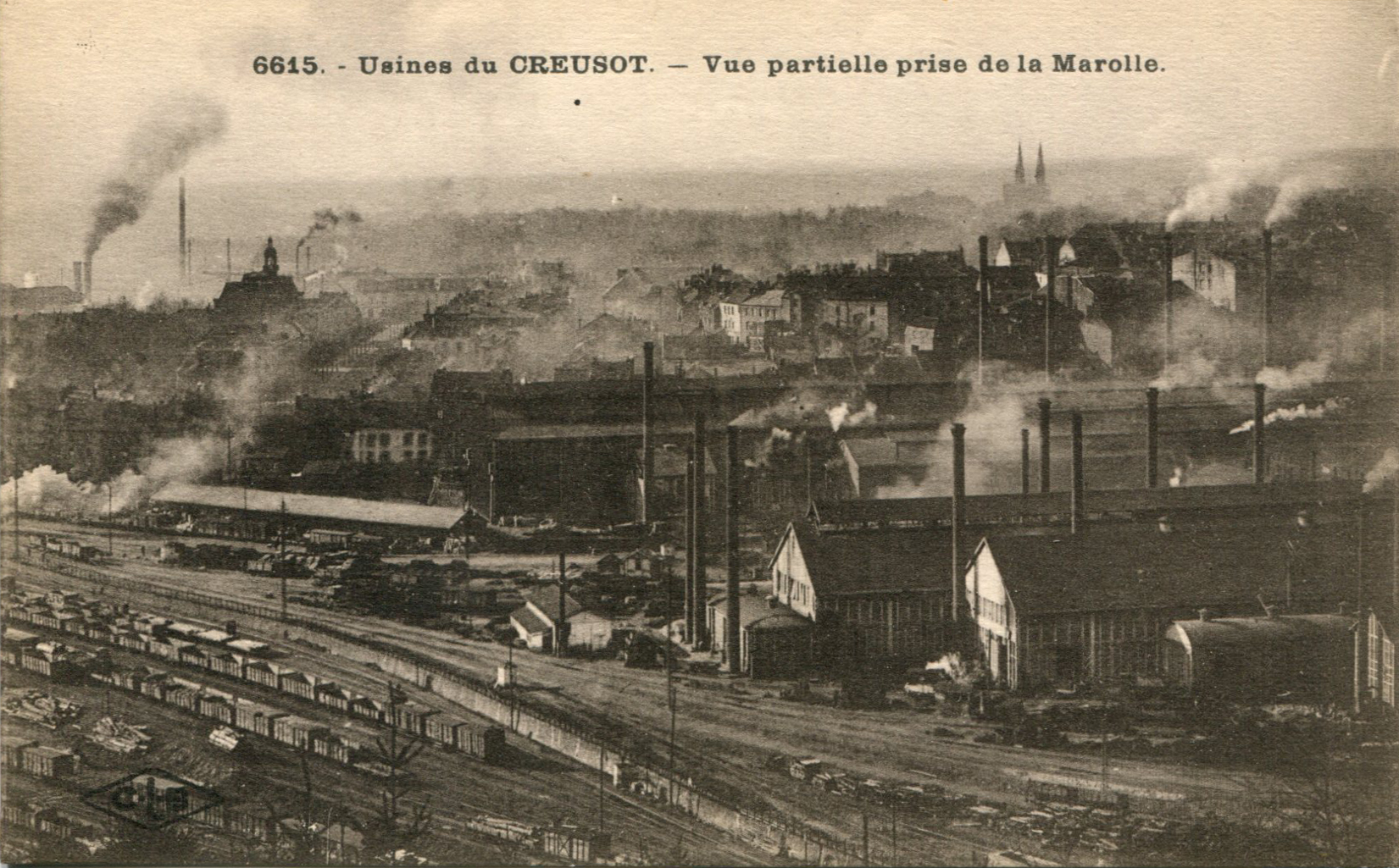 Vue prise de la Marolle