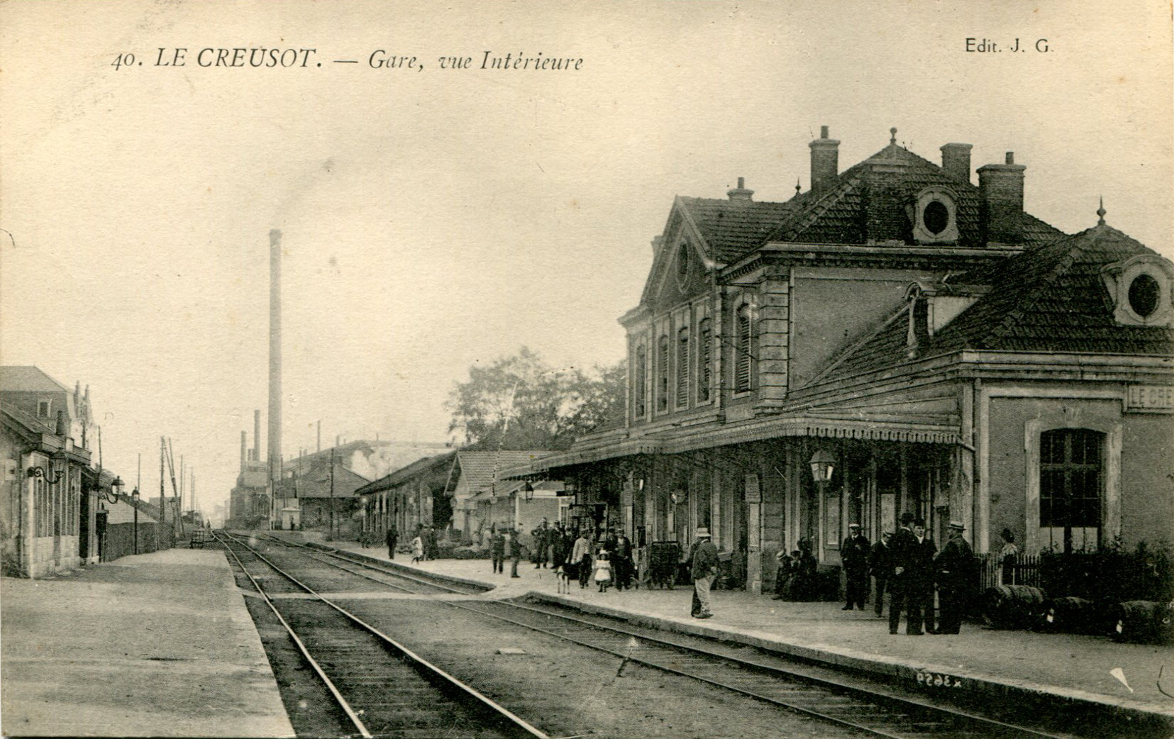 Gare voyageurs, les quais