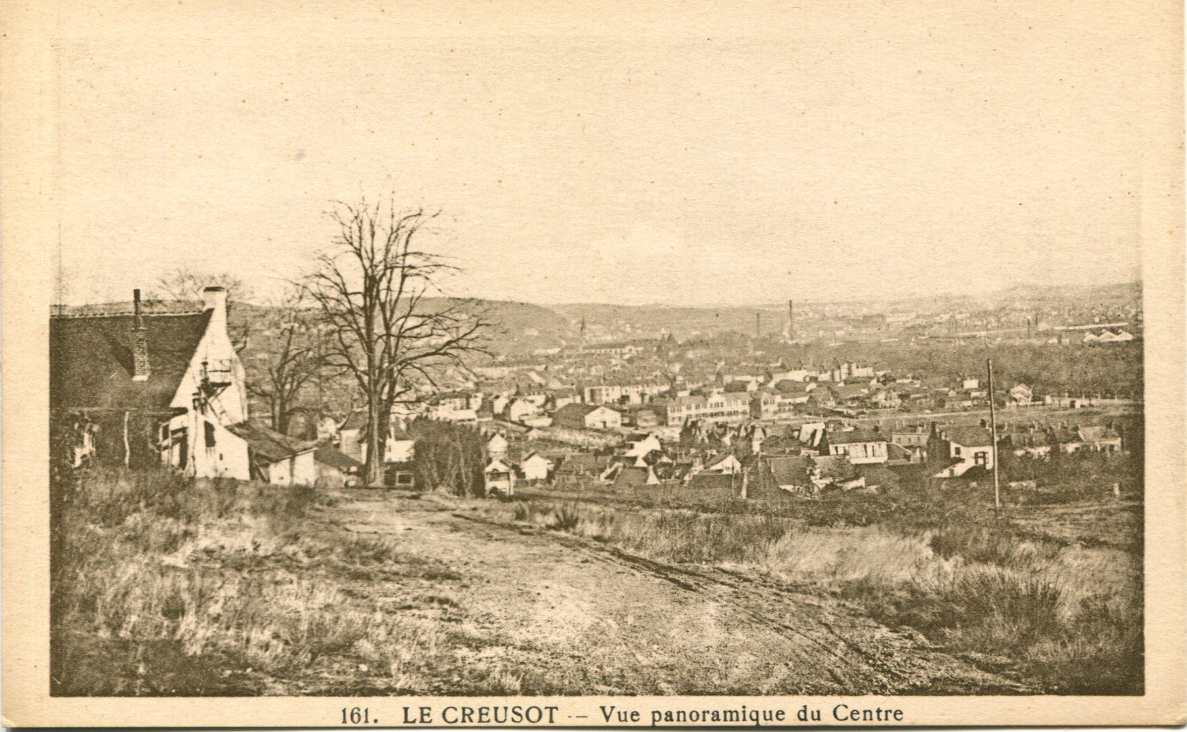 Vue panoramique du centre