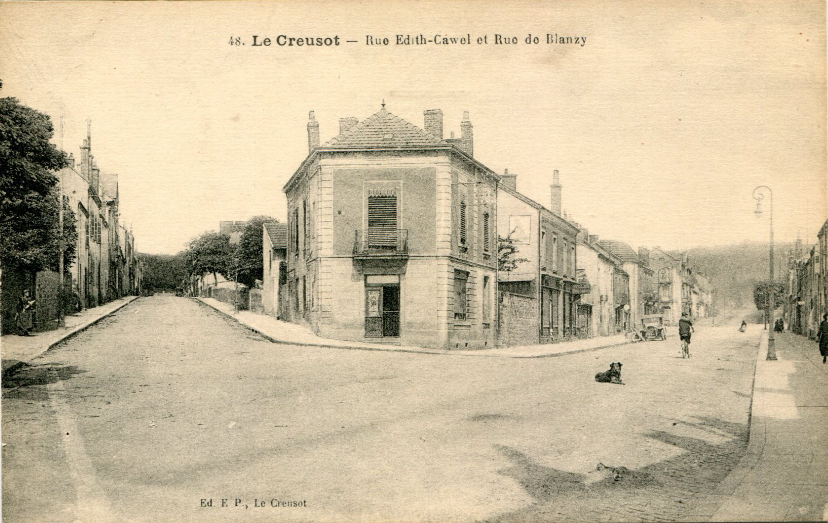 Rues Edith Cawell et de Blanzy