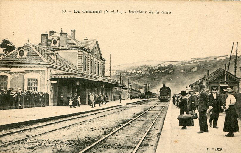 Gare voyageurs, les quais