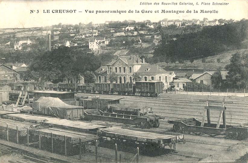 Vue panoramique de la Gare