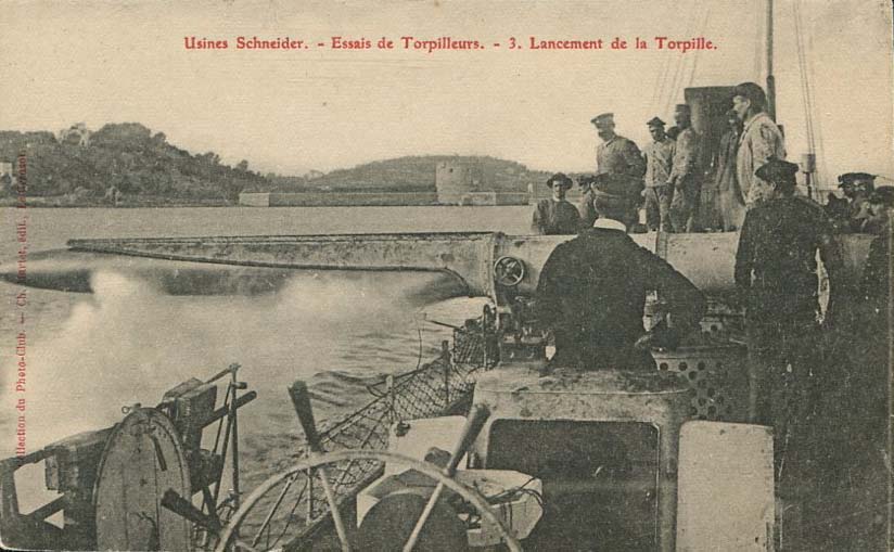 350-3 - Essais de torpilleurs