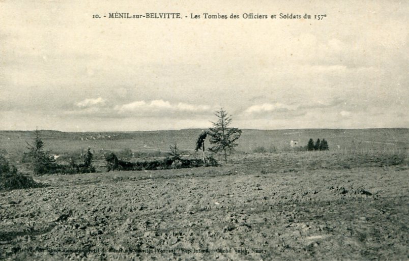 Tombes des Officiers et Soldats du 157e