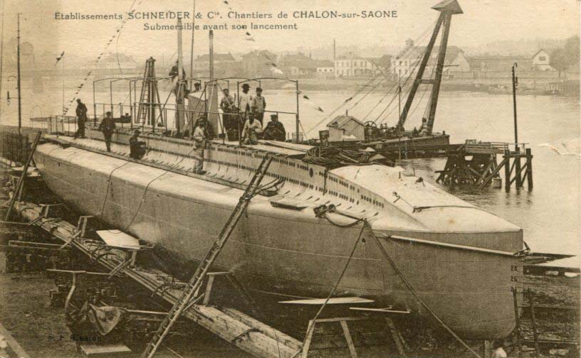 430-Submersible avant son lancement