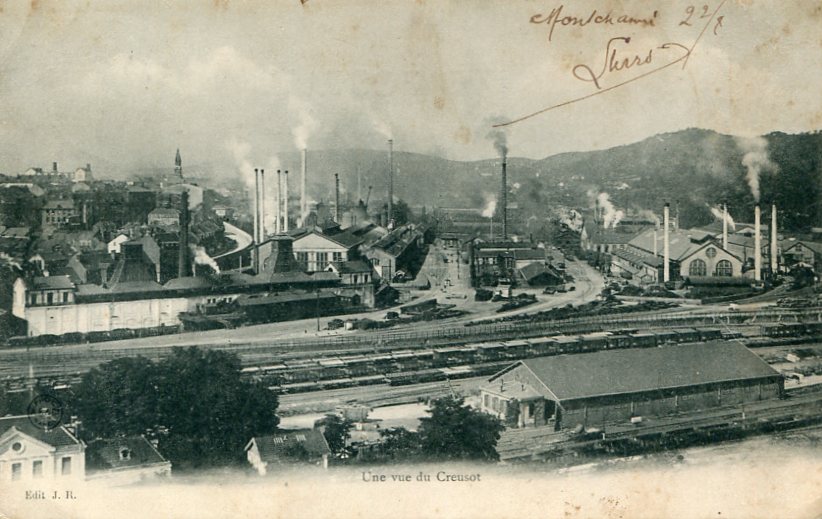 Une vue du Creusot