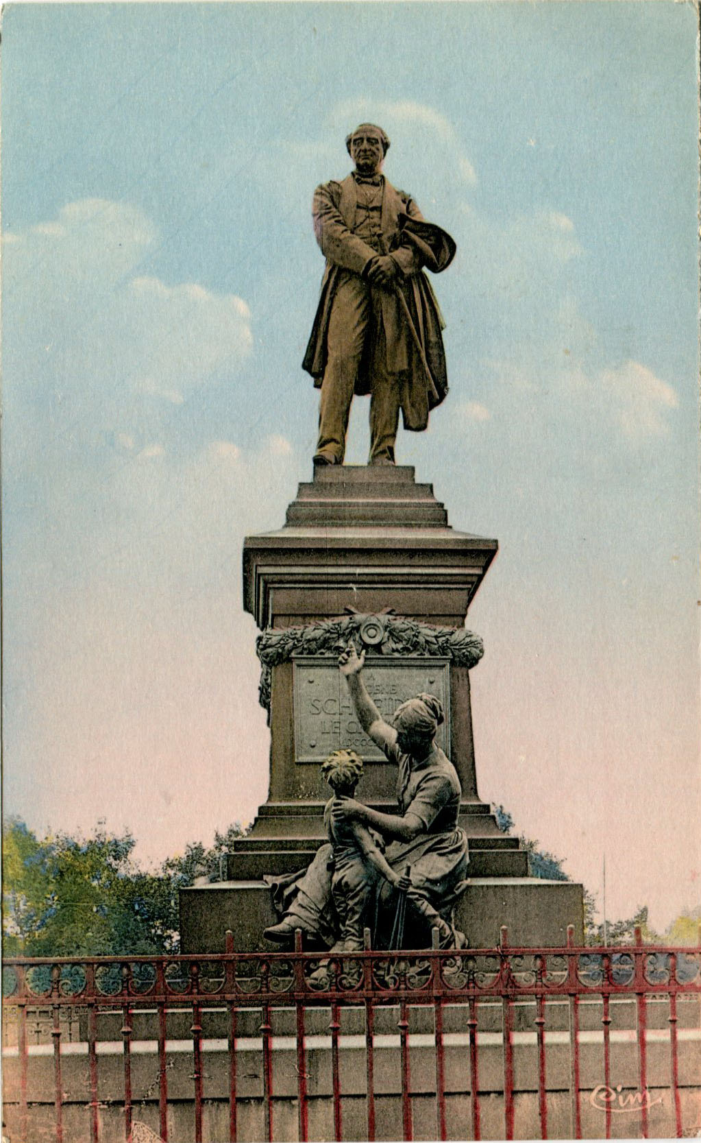 Statue Eugène Schneider -c