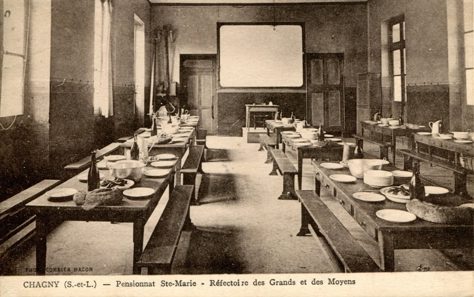 Pensionnat Ste-Marie - Réfectoire