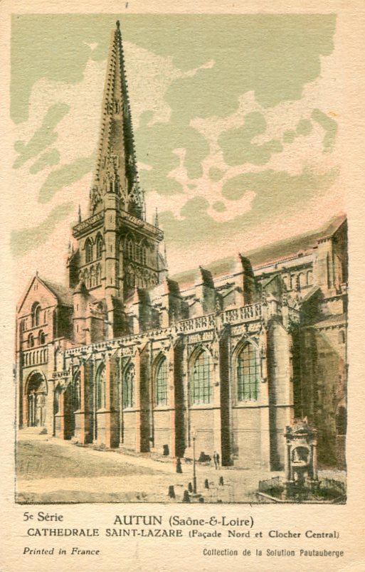 Façade nord et clocher central