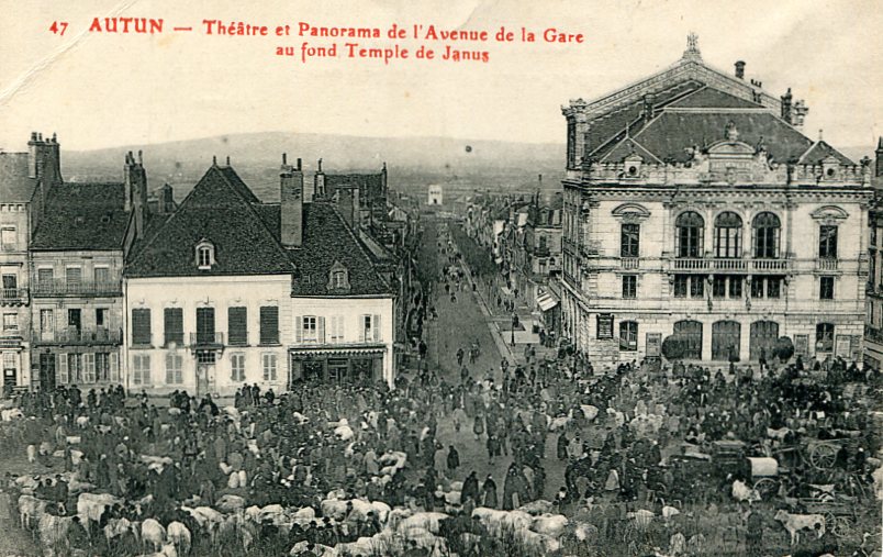 Théâtre et panorama de l'Av. de la Gare