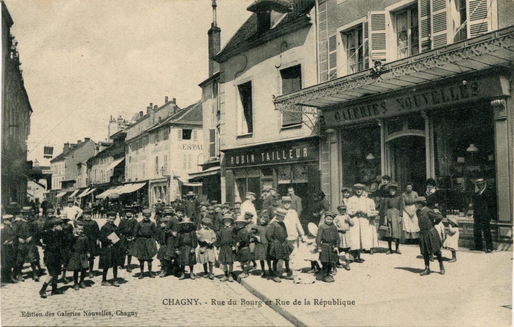 Rues du Bourg et de la République
