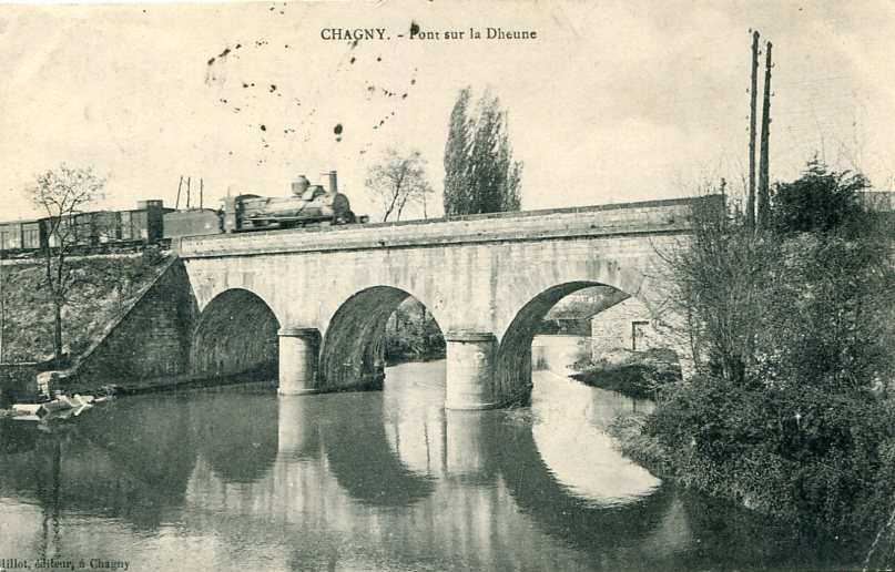 Pont sur la Dheune
