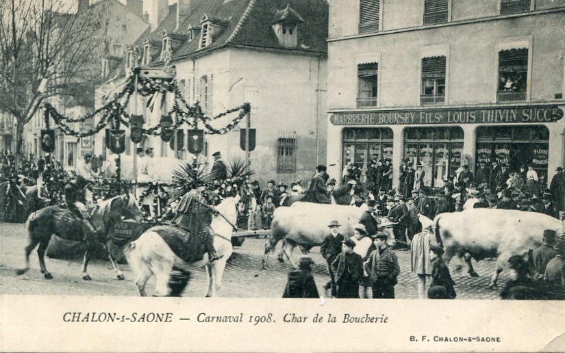 1908 - Char de la Boucherie
