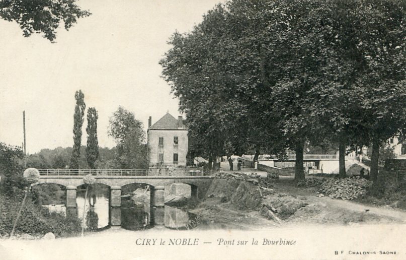 Pont sur la Bourbince