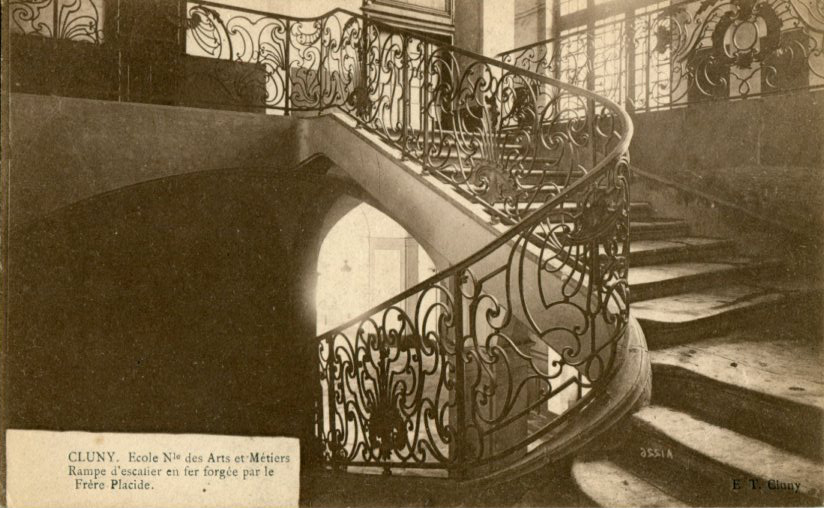 Rampe d'escalier
