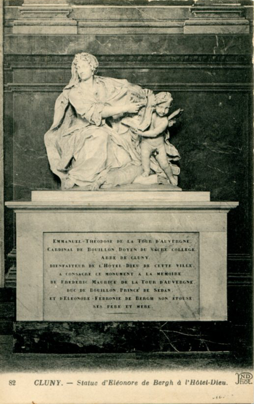 Statue d'Éléonore de Bergh