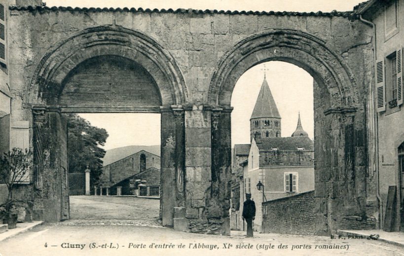 Porte d'entrée de l'Abbaye