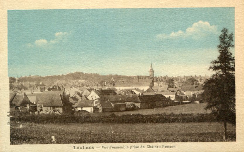 Vue prise de Château-Renaud