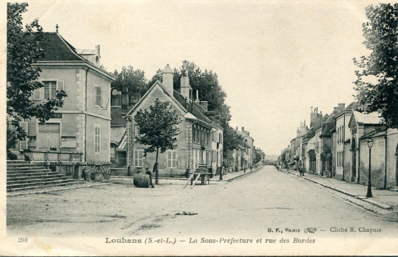 Rue des Bordes et Sous-Préfecture