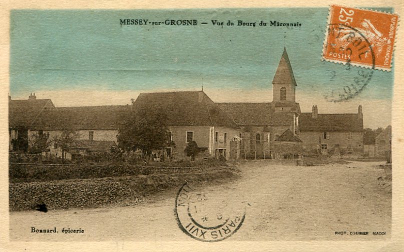 Vue du Bourg du Mâconnais