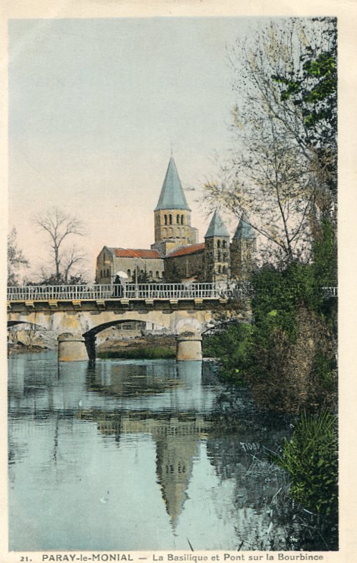 La Bourbince et la Basilique