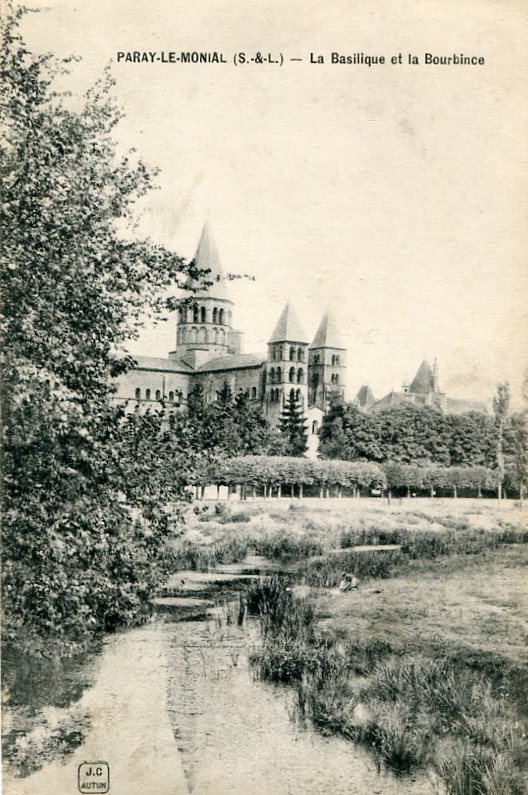 La Basilique et la Bourbince