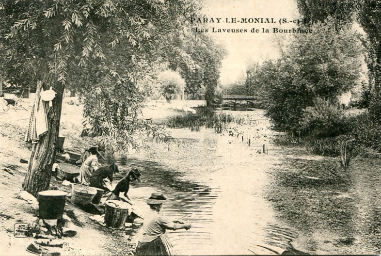 Laveuses de la Bourbince